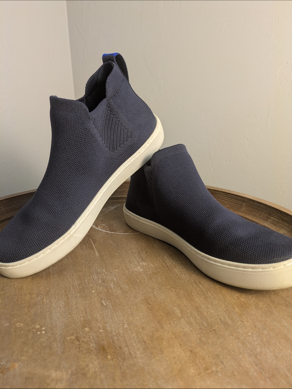 Rothy's Nightfall Knit Slip-On High-Top Chelsea Boot 8